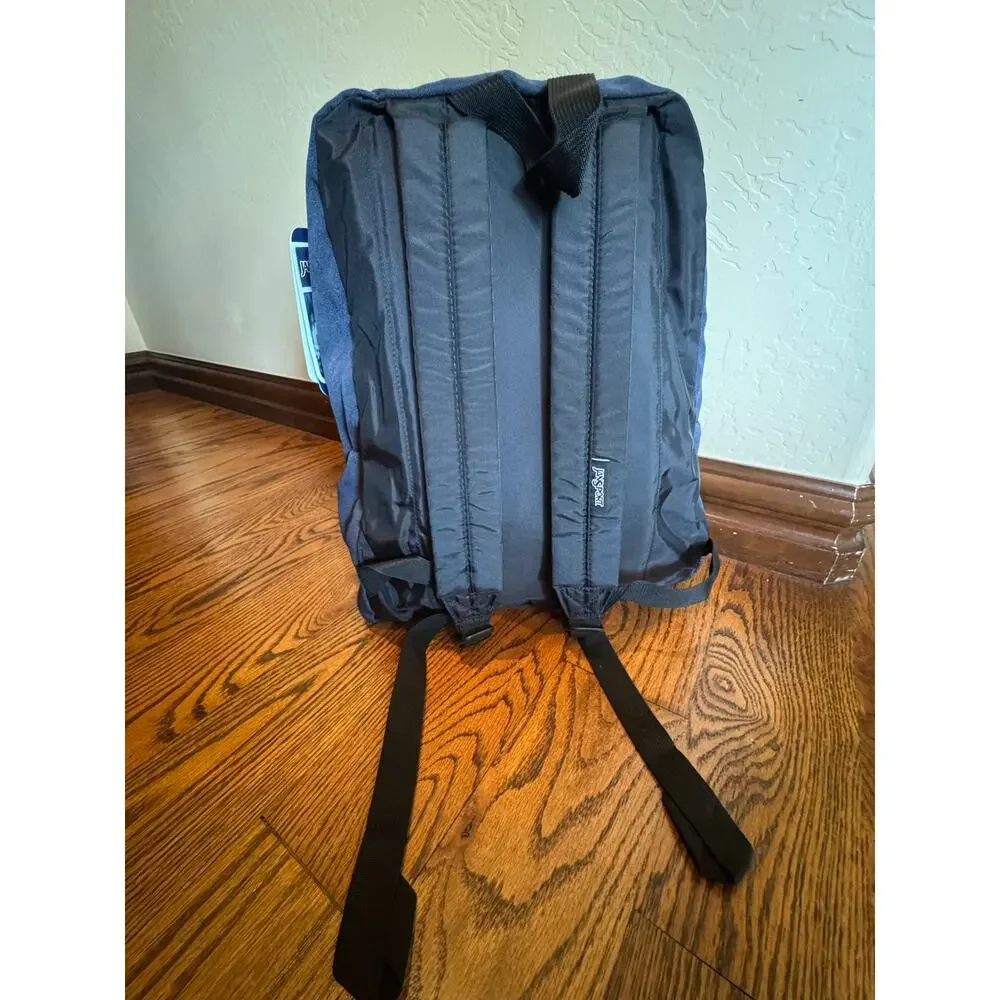 Jansport Superbreak Deep Navy Backpack NWT
